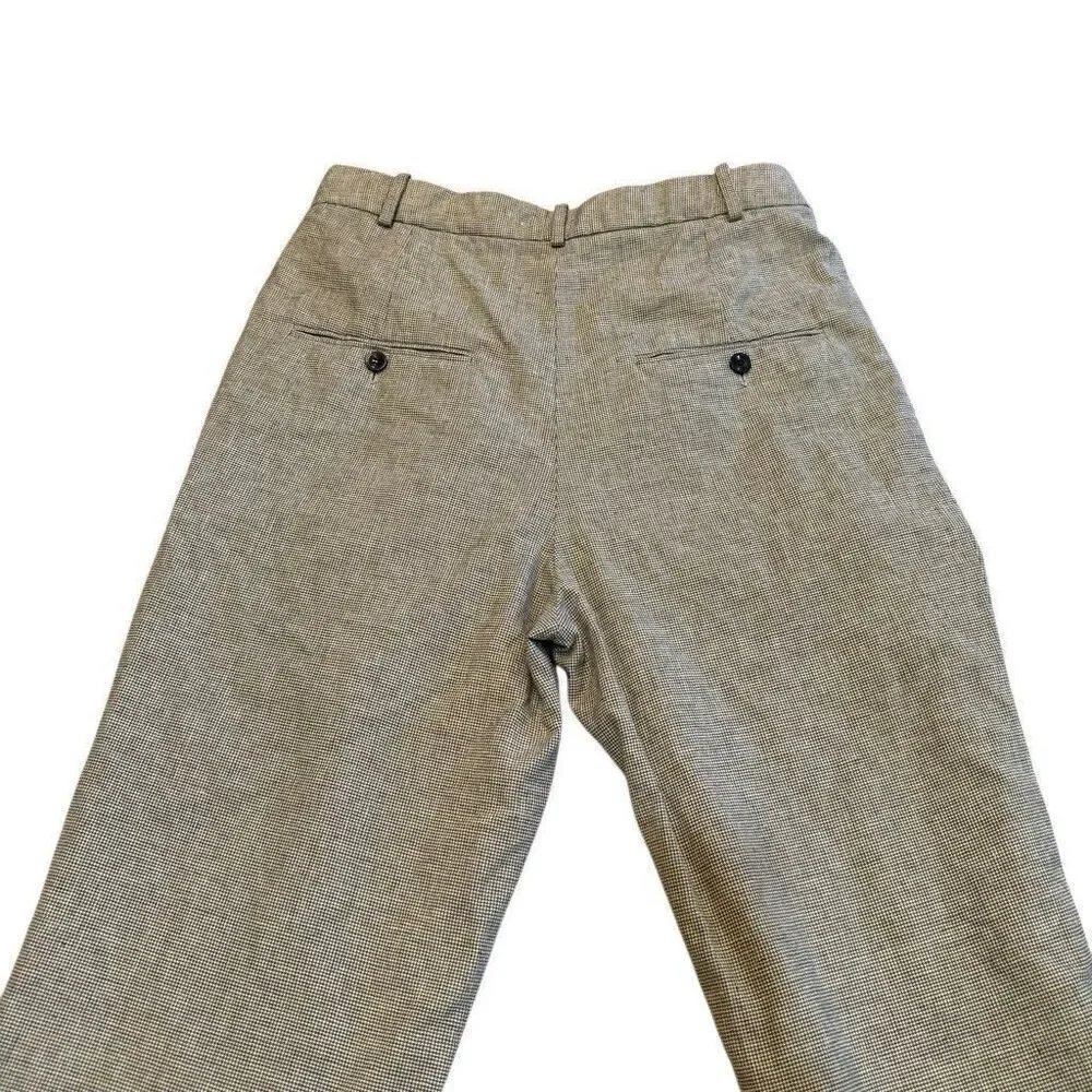 Isabel Marant Etoile Men's High Rise Straight Leg Casual Chino Pants 38 Pleated